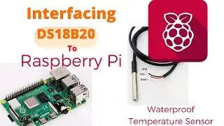 How To Create Raspberry Pi DataLogger using python | DS18B20 | #raspberrypi  #python  #iot