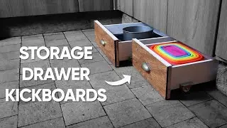 DIY Kitchen Kickboard Drawers | Genius Storage Solution