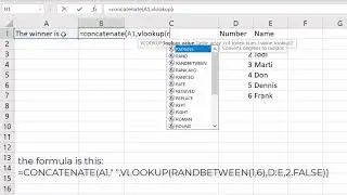 CONCATENATE - Join 2 or more cells in Excel
