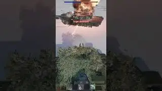 Shilka slowly disassembling an Abrams #warthunder #gaming #gameplay