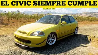 🏁🚗💨#Forzathon: El Civic Siempre Cumple | Invierno Serie (39) | 