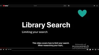 Limiting your search