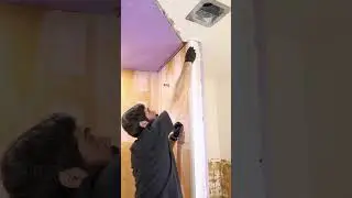 How to Finish Shower Wall Outside Corner - #shorts #homerepairtutor