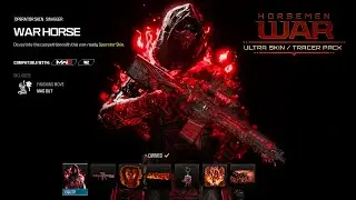 HORSEMAN WAR ULTRA SKIN TRACER PACK - STORE VIEW - SEASON 1 - MW3