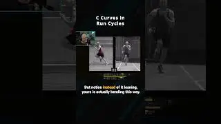 ⚡ C Curves in Run Cycles 🏃🏽‍♂️ | Animation Quicktip