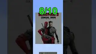 Minecraft: THE BEST DEADPOOL 3 BUILD IN MINECRAFT 🤔