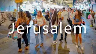 Magic of Nighttime Jerusalem. From the Bustling Market to the Serene Western Wall.