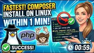 Install Composer on Linux in Under 90 Seconds!