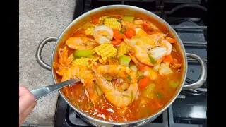 LA MEJOR RECETA DE CALDO DE CAMARON #caldodecamaron #mariscos #comidamexicana #comidacasera #comida