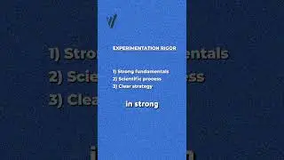 The Foundation Every Experimentation Program Needs #userresearch #competitorresearch