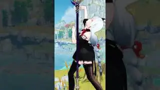 【4K / Genshin Impact MMD】 Shenhe/pole dancing/