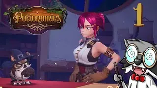 Pinstar Plays Potionomics Part 1 - Capitalism Hoooo!