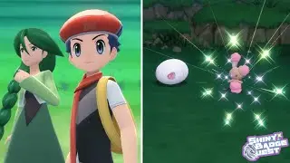 I Found a Shiny Buneary in Eterna Forest in Pokemon Shining Pearl Version! | SP SBQ