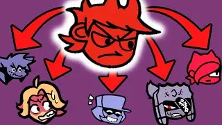 Norway but Every Other Turn a Different Character Sings (FNF Norway but Everyone Sings)