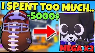 I Spent 5000 ROBUX And got MULTIPLE MEGAS? (Clicker Simulator)