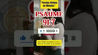 psaume 91:7#bible #dieu #jesus #motivation  #verset #video #viral #biblemessage #psaume #fypシ