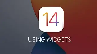 iOS 14 NEW FEATURE : Using Widgets