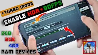 Enable Pubg Mobile HDR+90FPS Graphics In Any Phone | NO GFX TOOLS | Working 2GB,3GB,4GB Ram Devices
