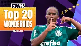 Top 20 Wonderkids in FM23 | Football Manager 2023