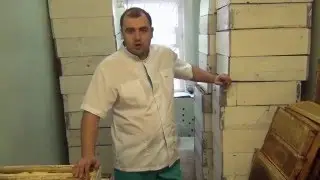 Откачка меда  Организация помещения для откачки меда  Pumping honey  Organization of facilities for