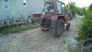 Repair of brakes of tractor t 25