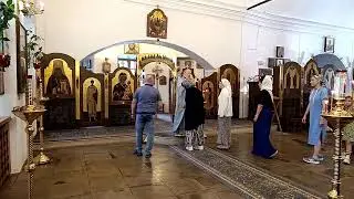 Иконы Божией Матери, именуемой «Всецарица». Прямая трансляция.