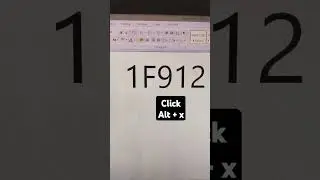 Making fever 🤒 symbol in MS word. #msword