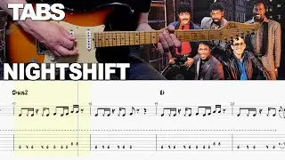 Commodores - Nightshift | Guitar cover WITH TABS |