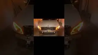 Mercedes Benz W213 Multibeam / активация приветствия /  LED 