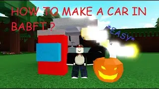 How to make a car in build a boat for treasure *EASY*