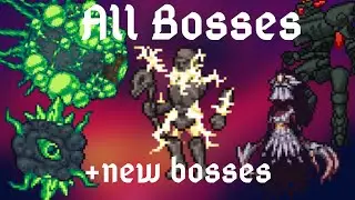 Terraria: All Bosses in Mod of Redemption + New Bosses! [v0.7.9]