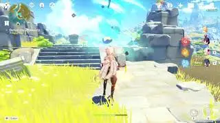 Light a bonfire | Genshin Impact | Gameplay