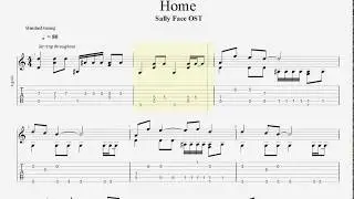Home (Sally Face OST) табы ноты для гитары