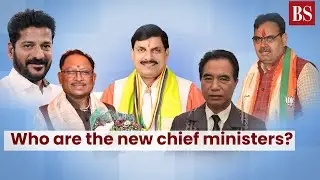 Who are the new chief ministers? 