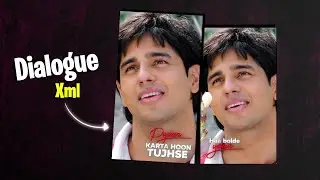 dialogue Animation In Alight Motion | Text Preset 😍