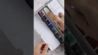 mini art journal - Alice reach for the stars