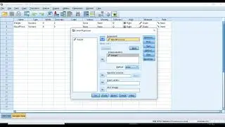 running Regression analysis in spss 