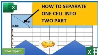 how to separate one cell into two parts | divide one cell into two in excel | split cells in excel