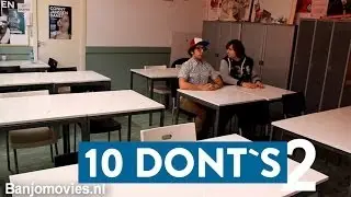 10 dont's op school. (Met MertAbi)