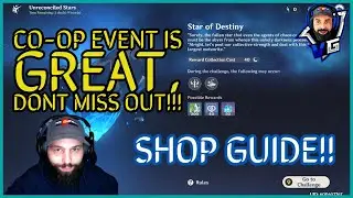 Genshin Impact Star Of Destiny Co-Op Event | Battle & Shop Guide