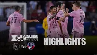 HIGHLIGHTS: FC Dallas vs. Inter Miami CF | August 6, (2023)
