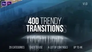 (FREE) Trendy Transitions - VideHive (Biggest Pack)