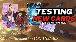 THOMA TIME! Testing New Cards || Genshin TCG