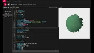 [p5js] Interactive Sphere (final ver.)