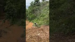 Percobaan ke2 Papi Racing #trail #motocross #enduro #tanjakan #viralvideo #shorts #endurocross