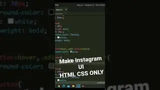 Instagram UI #Shorts #Instagram #HTML #CSS #PROGRAMMING