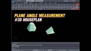 #CAD 3D Houseplan - Measurement