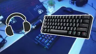 ASMR Keyboard Redragon Draconic K530 RGB Sound Test | Review
