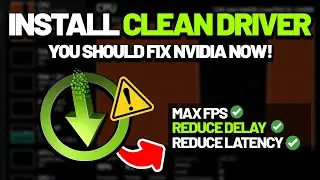 Clean Install NVIDIA Drivers + Clear Shader Cache – BIG FPS Boost