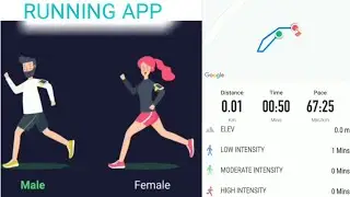 Running app Tracking your Activity by  Google Map